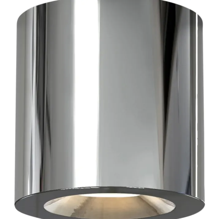 Astro Kos II udendørs loftlampe, krom