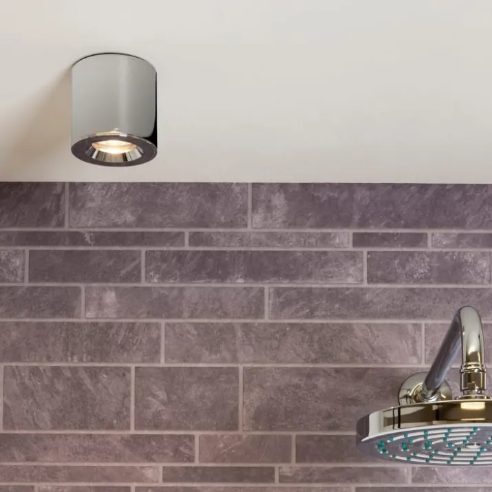 Astro Kos II udendørs loftlampe, krom