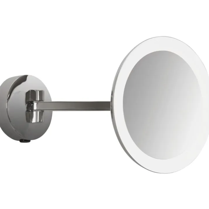 Astro Mascali makeup spejl med lys, Ø21,5 cm, krom