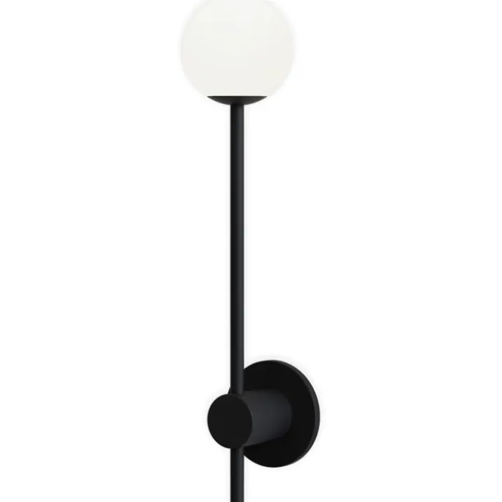 Astro Orb spejllampe, sort