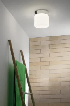 Astro Sabina loftlampe, krom/hvid