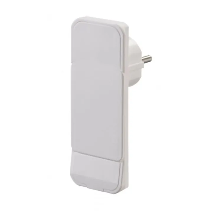 Bachmann Smart Plug, flad stikprop, schuko, hvid