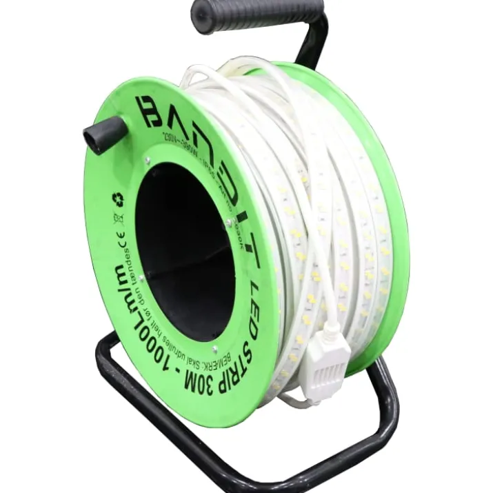 Bandit LED strip, kabeltromle, 30 meter