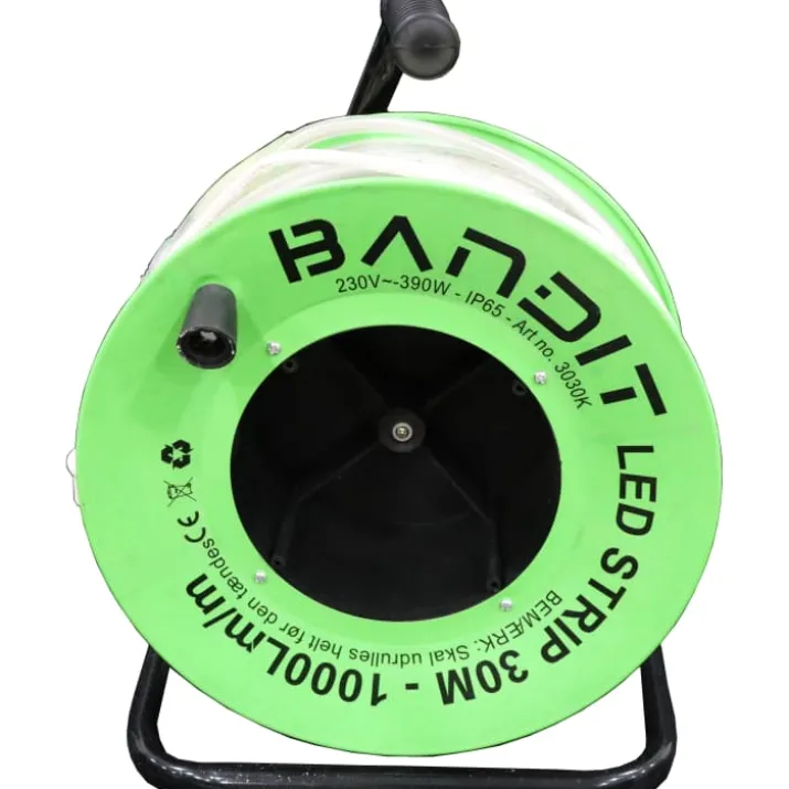 Bandit LED strip, kabeltromle, 30 meter