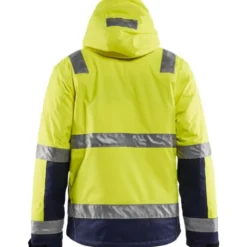 Blåkläder Workwear Hi-Vis vinterjakke, hi-vis gul/marine, str. S
