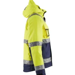 Blåkläder Workwear Hi-Vis vinterjakke, hi-vis gul/marine, str. S