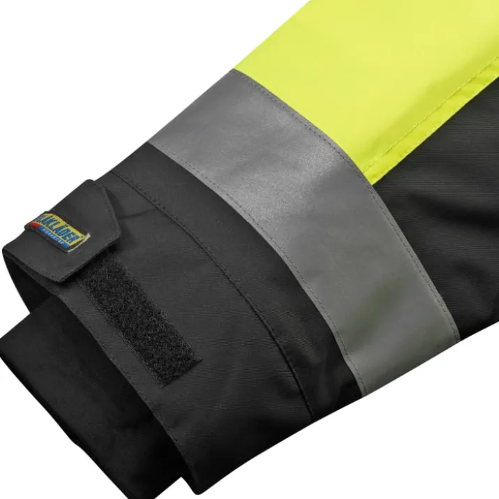 Blåkläder Workwear Hi-Vis vinterjakke, hi-vis gul/sort, str. 6XL