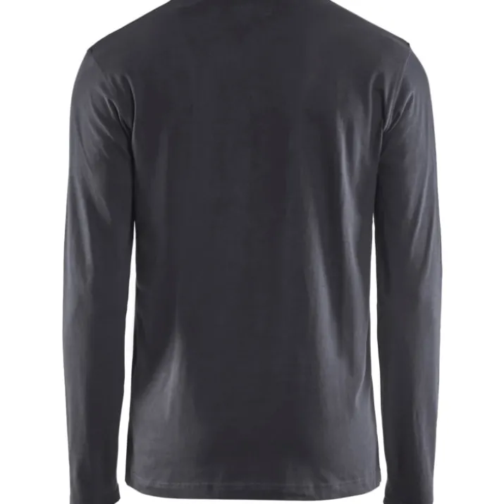Blåkläder Workwear 35001 langærmet t-shirt, grå, str. XL