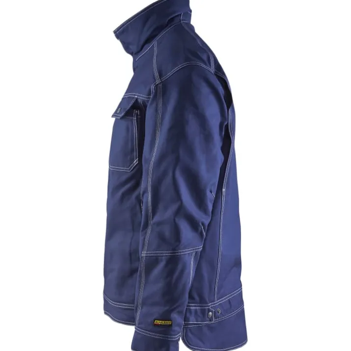 Blåkläder Workwear 4815 vinterjakke i bomuld, marineblå, str. 2XL