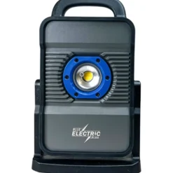 Blue Electric Plus-line arbejdslampe, 20W, sort