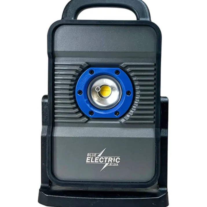 Blue Electric Plus-line arbejdslampe, 20W, sort