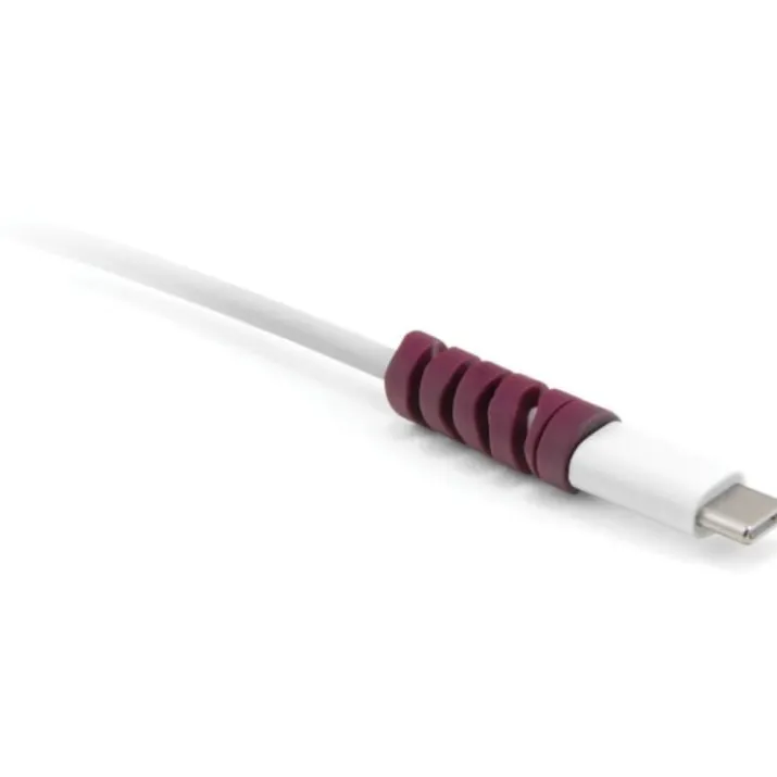 Bluelounge Cablecoil kabelbeskytter, violet - 8 stk
