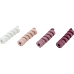 Bluelounge Cablecoil kabelbeskytter, violet - 8 stk