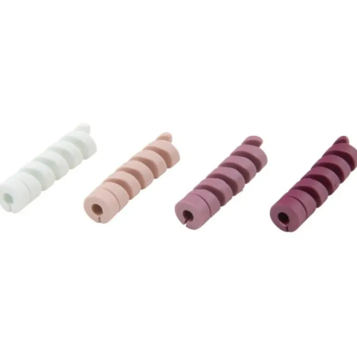 Bluelounge Cablecoil kabelbeskytter, violet - 8 stk