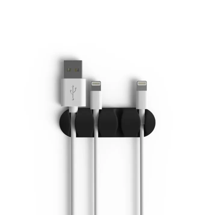 Bluelounge Cabledrop kabelholder, sort - 2 stk
