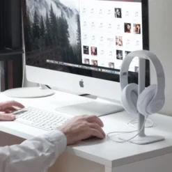 Bluelounge Posto stativ til headset, hvid