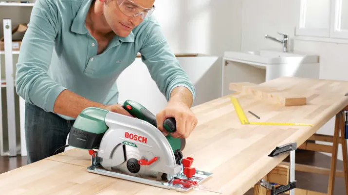 Bosch PKS 66 A rundsav, 1600W, 230V