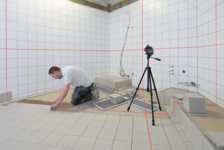 Bosch selvnivellerende cirkellaser