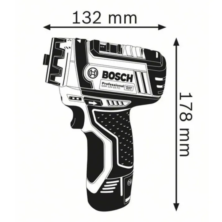 Bosch 12V bore- & skruemaskine