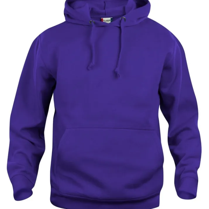 Clique Basic hoodie, lilla, str. 2XL