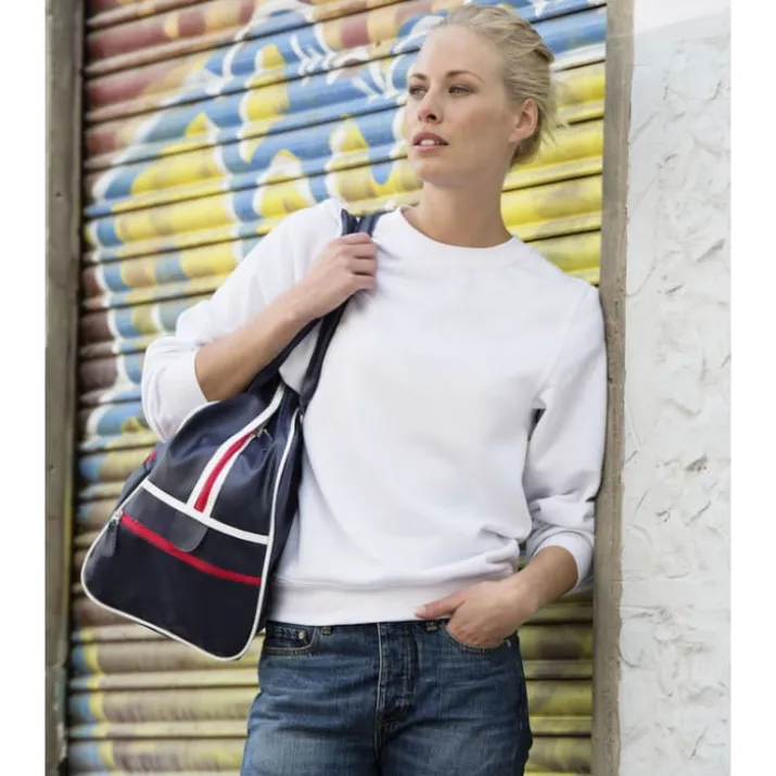 Clique Basic Roundneck sweatshirt, hvid, str. 2XL