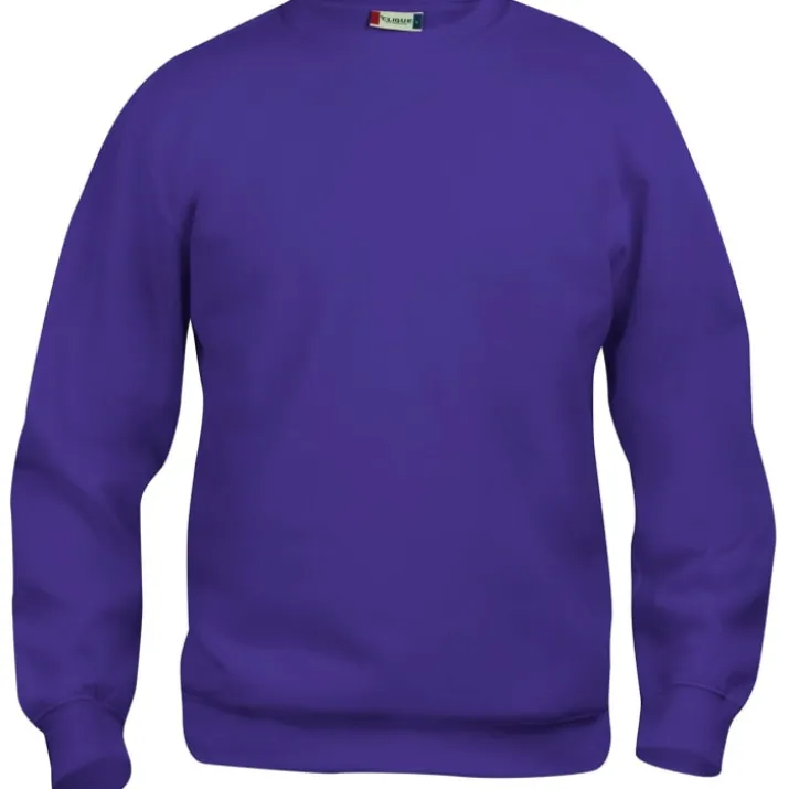 Clique Basic Roundneck sweatshirt, lilla, str. 2XL