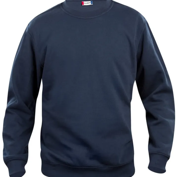 Clique Basic Roundneck sweatshirt, mørk marineblå, str. XS
