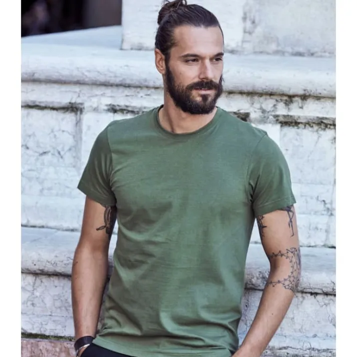 Clique Basic t-shirt, flaskegrøn, str. XS