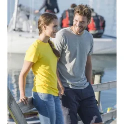 Clique Basic t-shirt, gråmeleret, str. 3XL