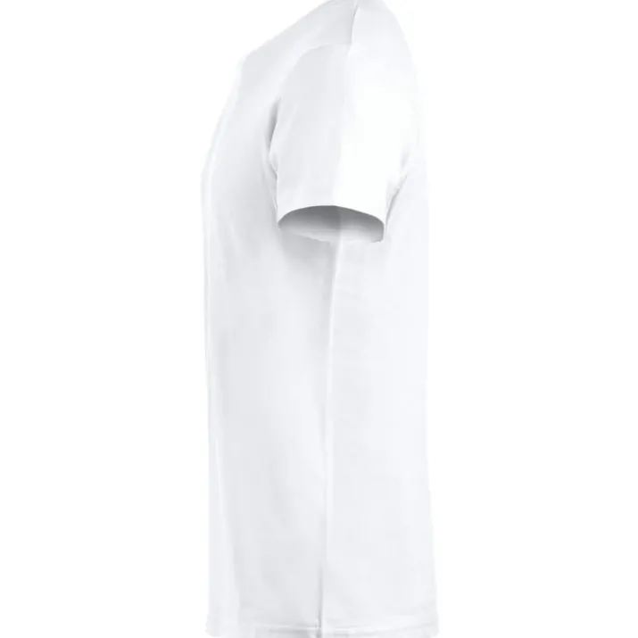 Clique Basic t-shirt, hvid, str. 4XL