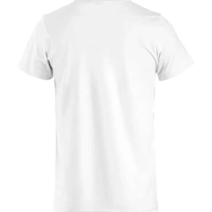 Clique Basic t-shirt, hvid, str. 4XL