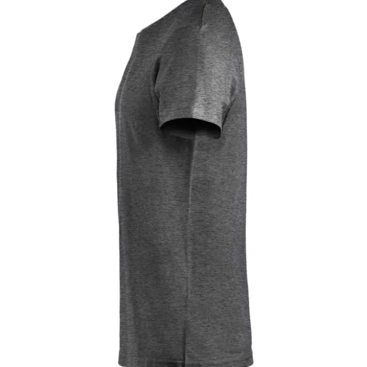 Clique Basic t-shirt, koksgrå meleret, str. 2XL