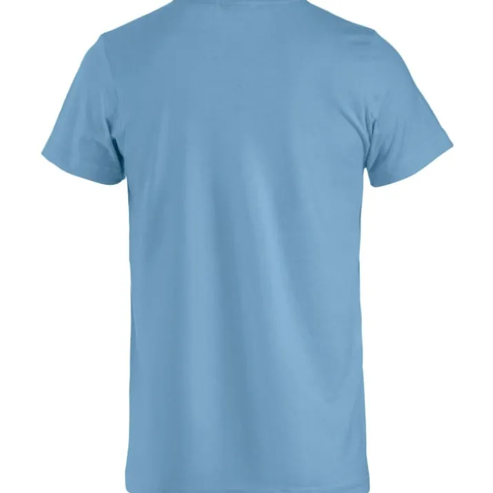 Clique Basic t-shirt, lys blå, str. 2XL