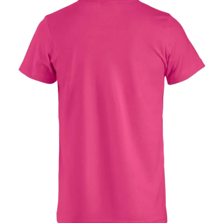 Clique Basic t-shirt, pink, str. L