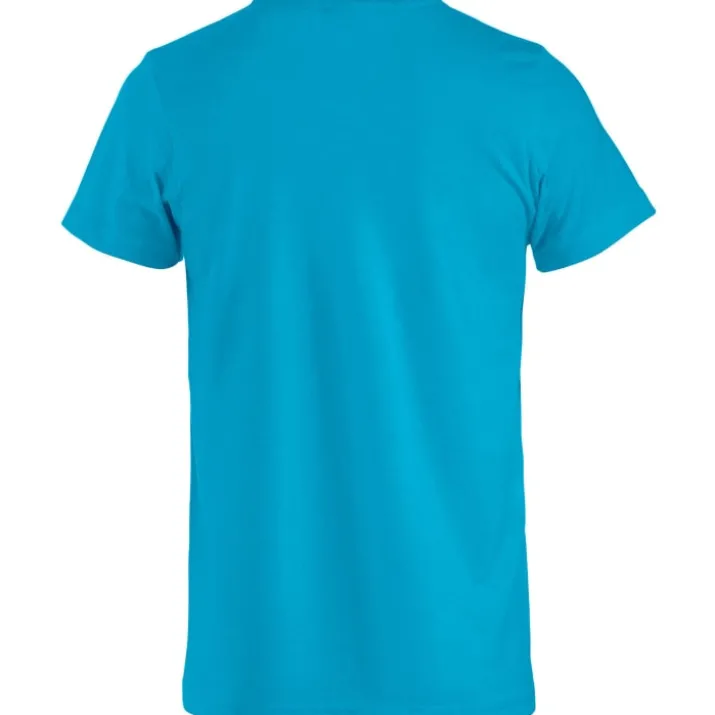 Clique Basic t-shirt, turkis, str. 2XL