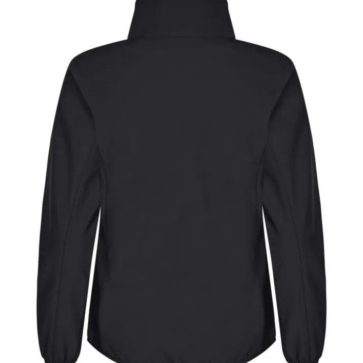 Clique Classic softshell jakke dame, sort, str. 3XL