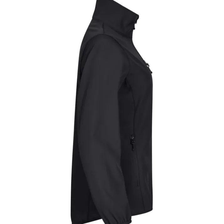 Clique Classic softshell jakke dame, sort, str. 3XL