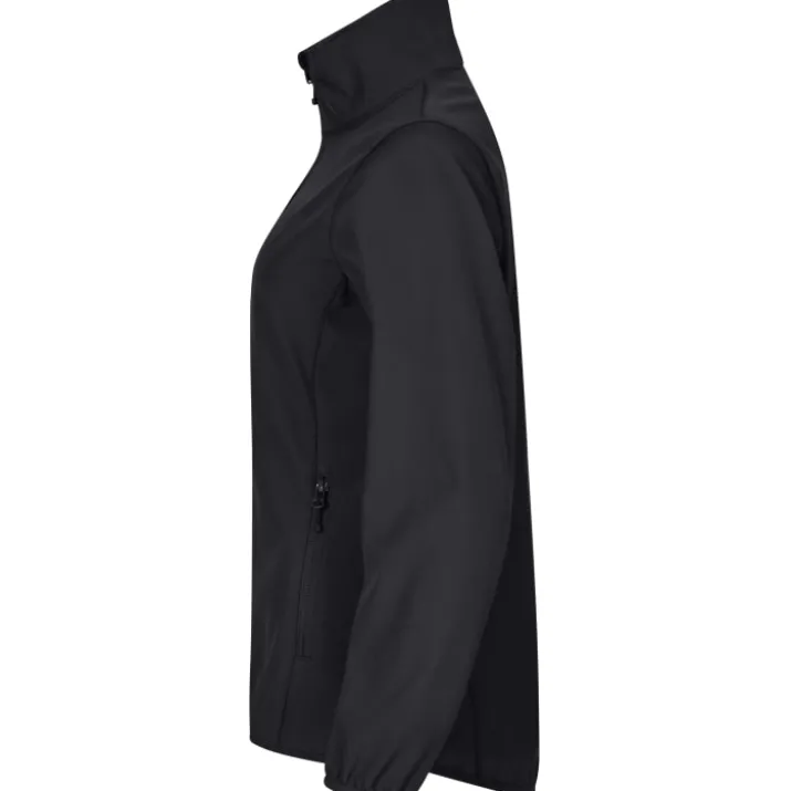 Clique Classic softshell jakke dame, sort, str. 3XL