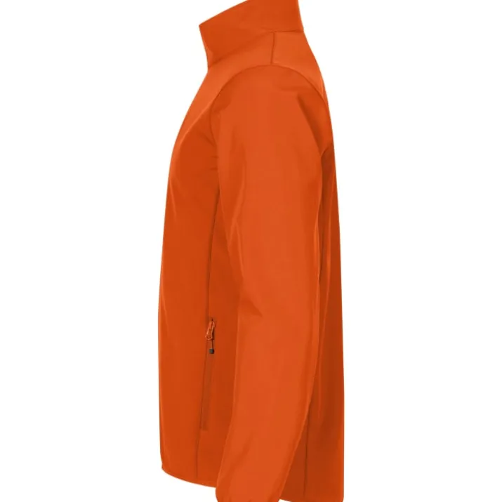 Clique Classic softshell jakke, orange, str. 2XL