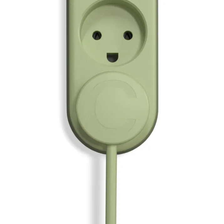 ColorCable stikdåse, grøn