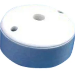 CSP roset 4 leder+jord, hvid