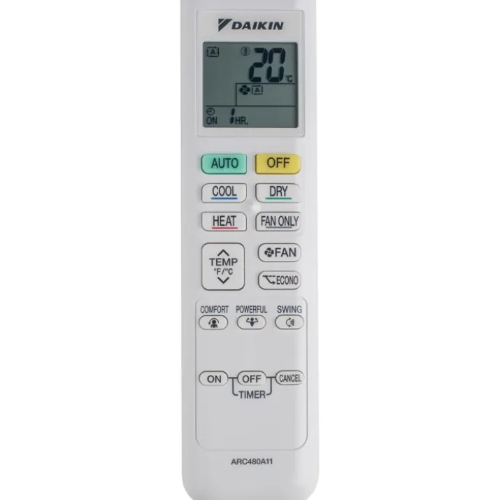 Daikin Comfora 71 luft til luft varmepumpesæt, 9 kW