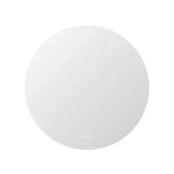 Dansani Corona spejl med lys, dæmpbar, touch, Ø90 cm