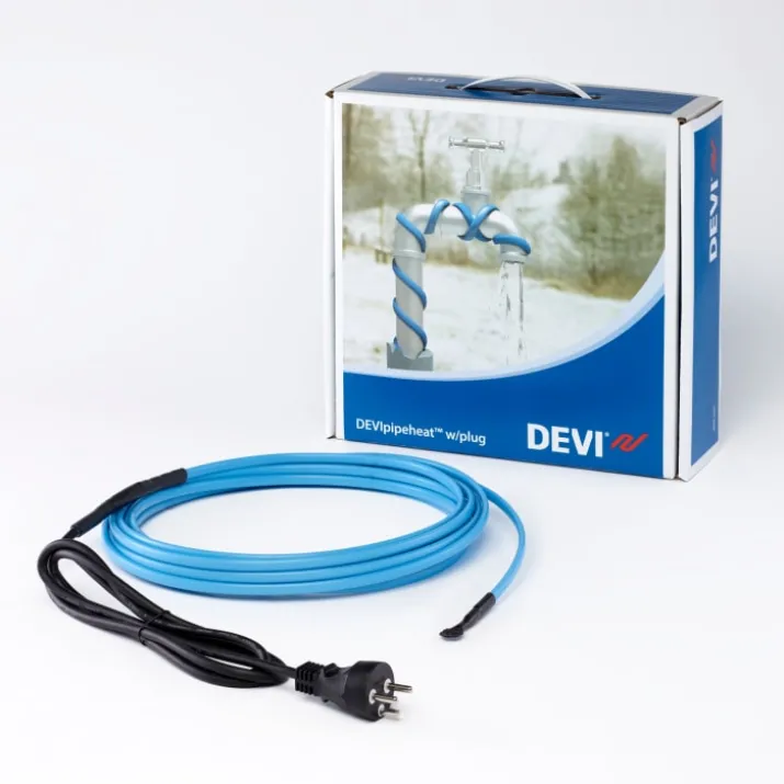 Devi Pipeheat varmekabel til frostsikring, 60W, 6 meter