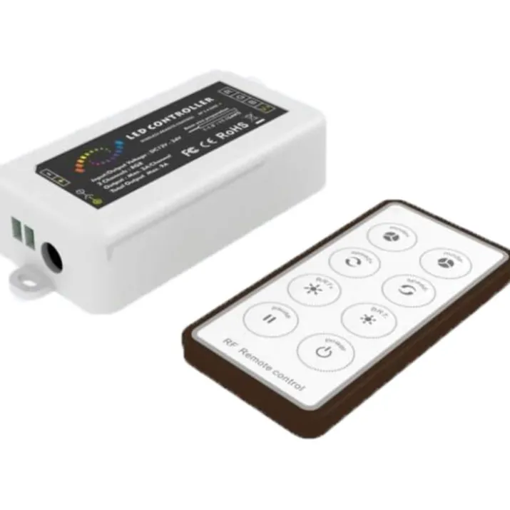 Dioflex Go RF controller til farveskiftende RGB LED bånd