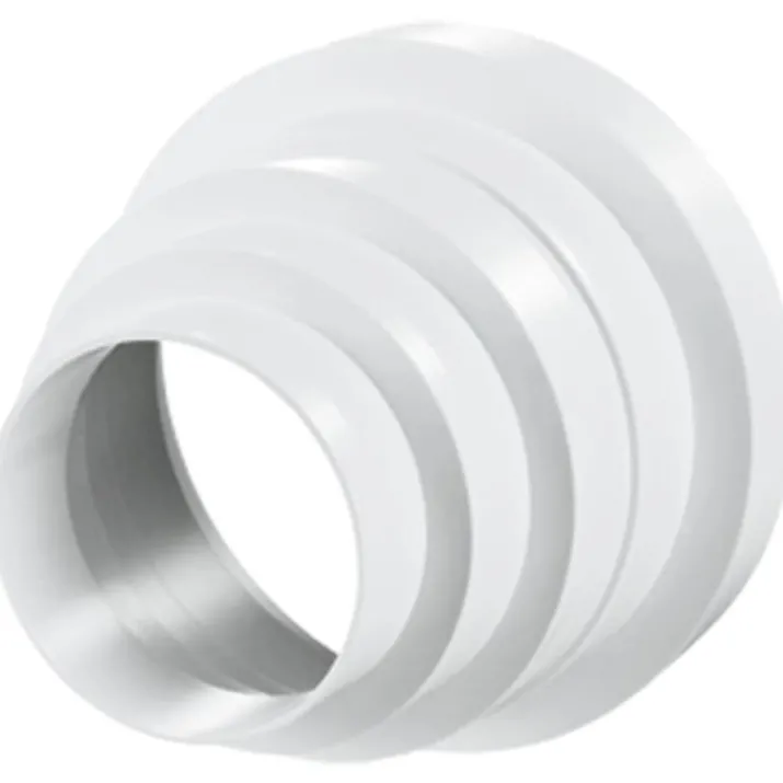 Duka adapter til runde ventilationsrør, Ø80/100/120/125/150 mm