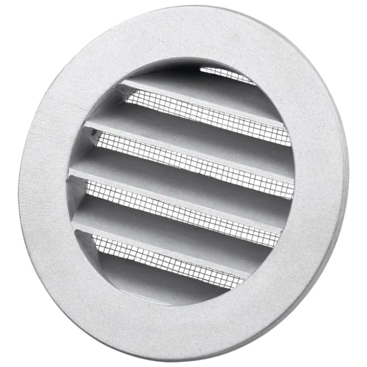 Duka Dusav udvendig jalousirist, Ø100 mm, aluminium