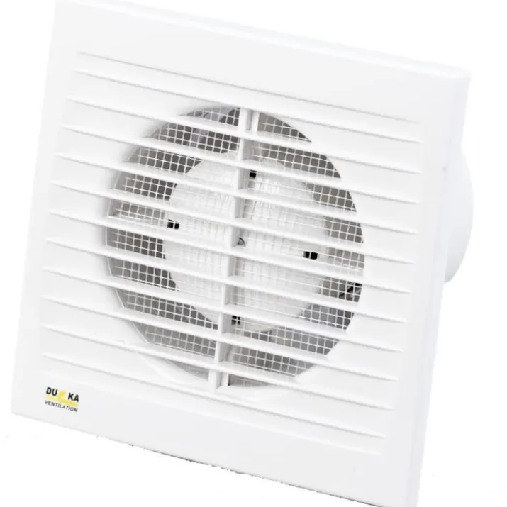 Duka EL 600 badventilator, Ø100 mm, hvid