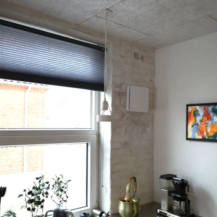 Duka One Pro 50 S ventilator med varmegenvinding, Ø160 mm, wi-fi, hvid