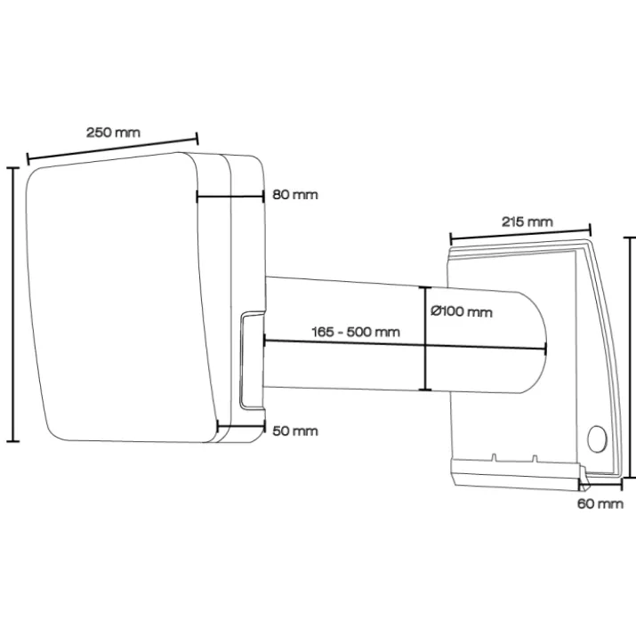 Duka One S4 Plus ventilator med varmegenvinding, Ø100 mm, hvid